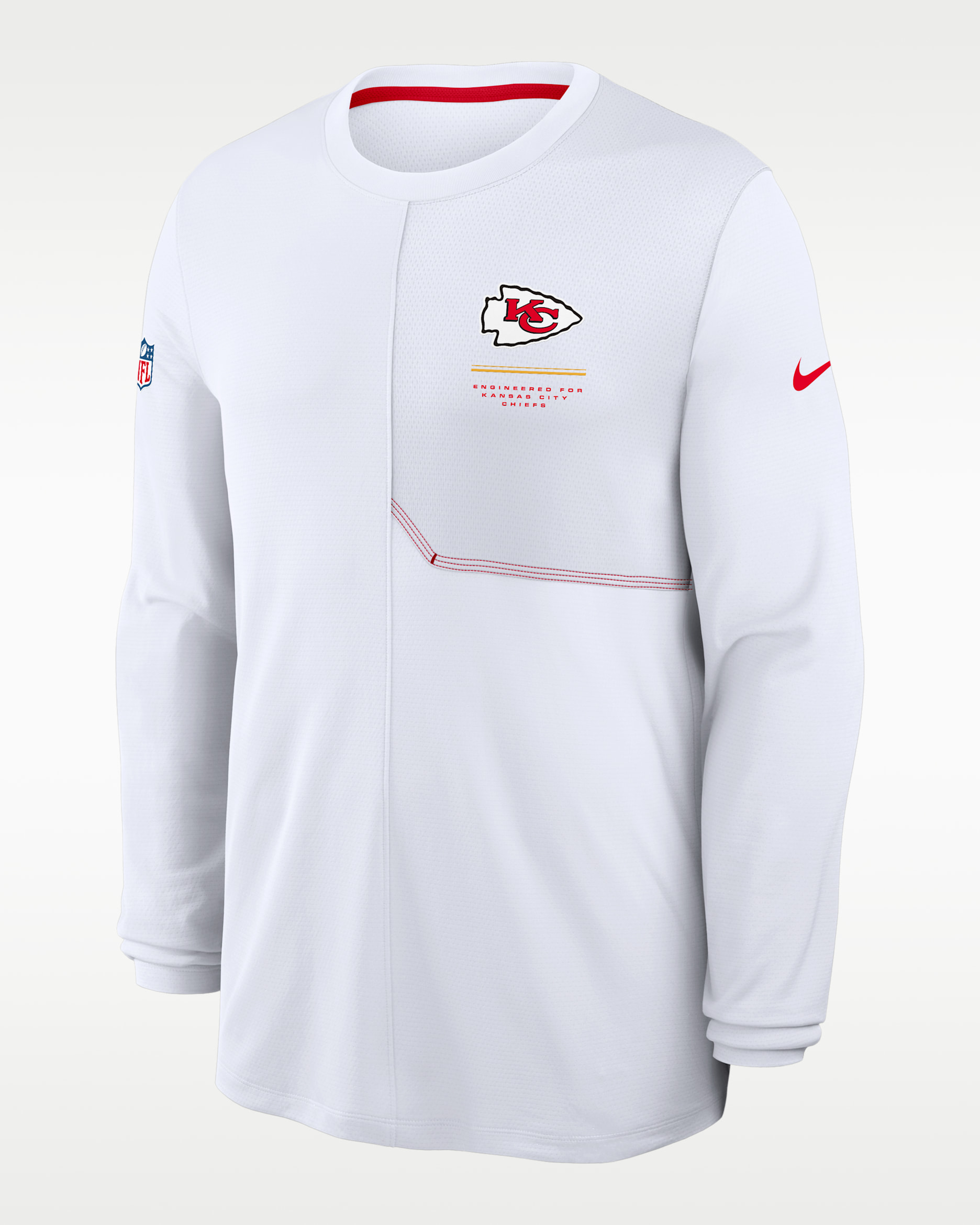 Kansas City Chiefs Sideline Coach Men's Nike Dri-FIT NFL Long
